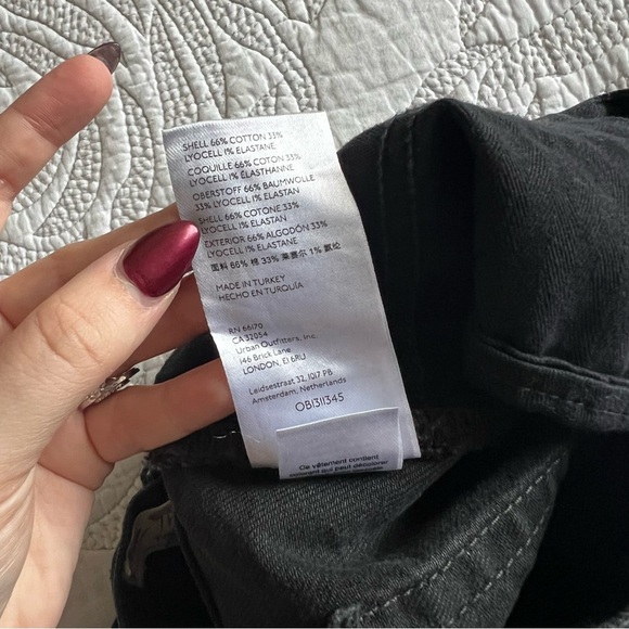 Free People x We The Free Bren Boyfriend Jean - Black Magic - Picture 11 of 16